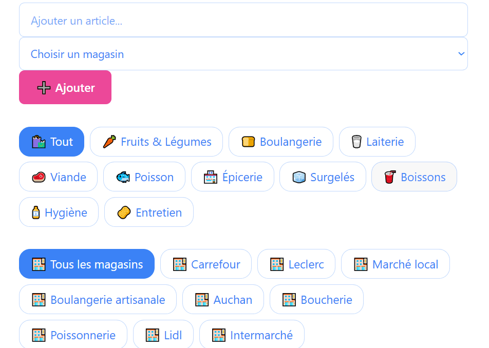 ShopS-Organized est l'application web gratuite qui va transformer votre façon de faire les courses. Cette solution intelligente combine organisation, économies et gain de temps.